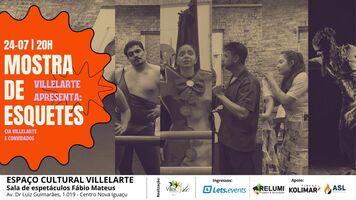 imagem do evento: Mostra de Esquetes - Cia Villelarte e Convidados: teatro adulto